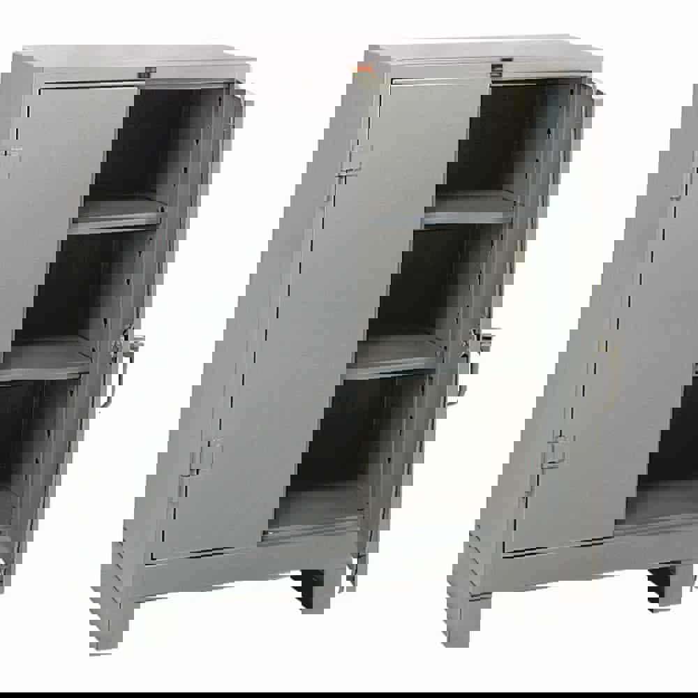 Locking Steel Storage Cabinet: 36